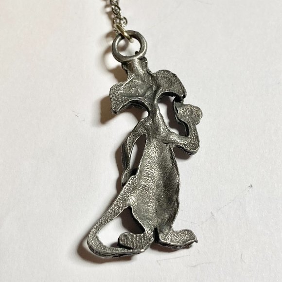 Vintage Sylvester Cat Necklace Warner Bros Looney Tunes 20" Pendant Cartoon - Picture 4 of 8